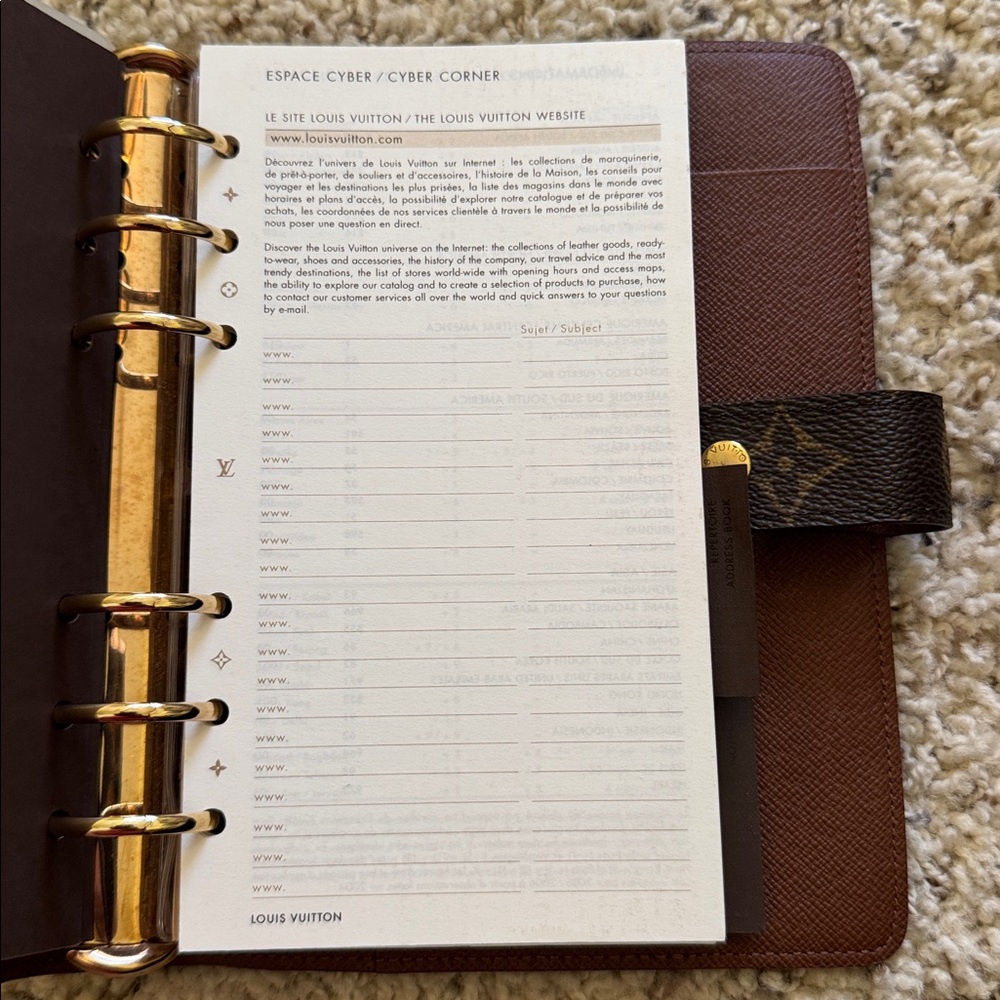 Louis Vuitton Brown Monogram MM Agenda - Picture 15 of 16